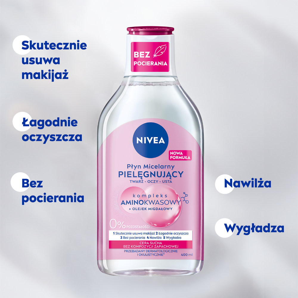 Nivea Micelární odličovač pro suchou pleť 400ml