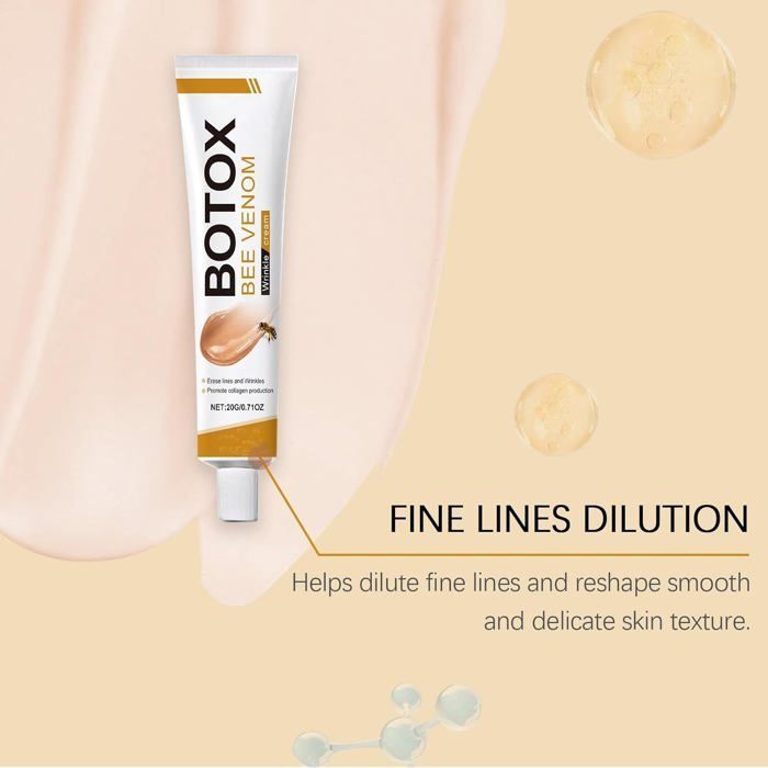 Κρέμα Botox με δηλητήριο μέλισσας - Αντιρυτιδική και Συσφικτική, Ενυδάτωση, Αντιγηραντική κρέμα με δηλητήριο μέλισσας, Ενυδατική κρέμα