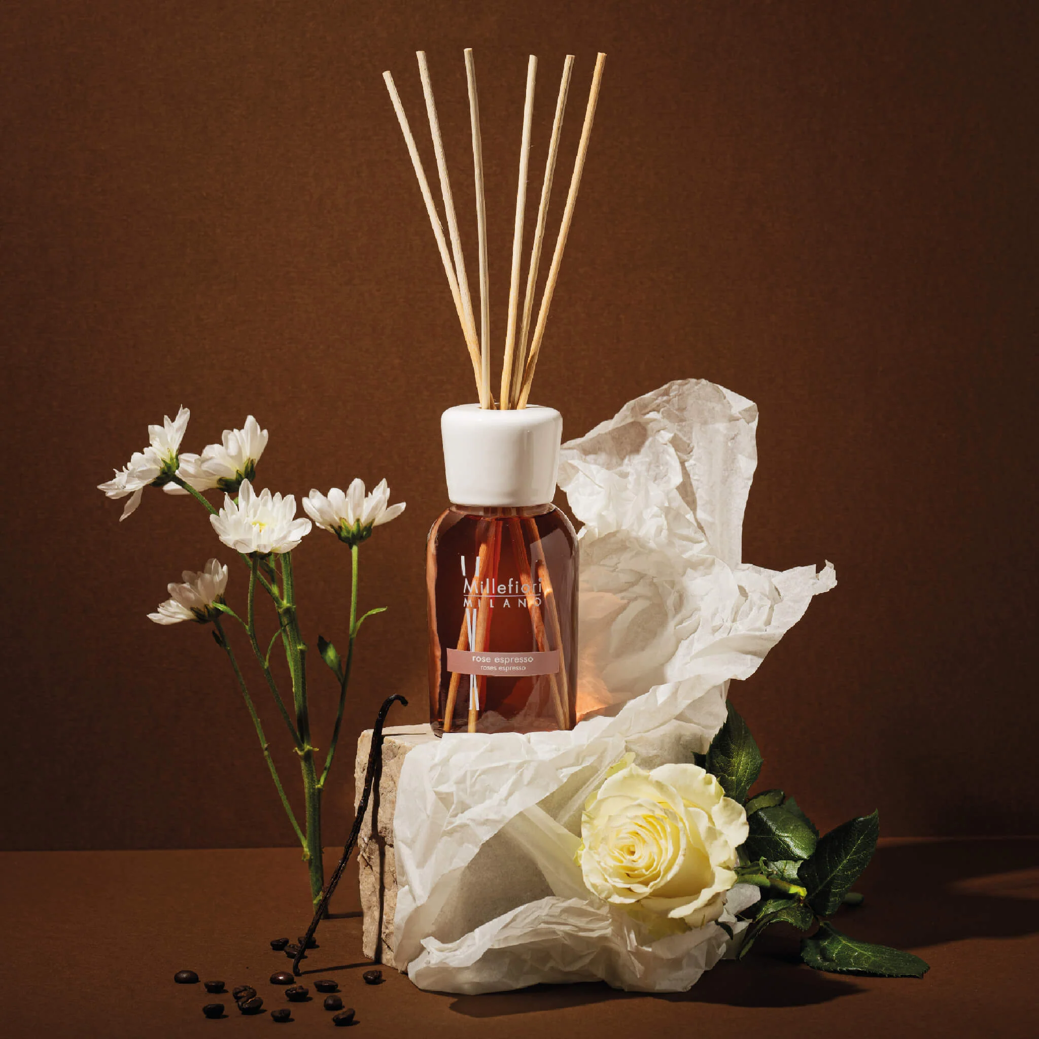 Millefiori Milano Rose Espresso - Diffusore di Profumo
