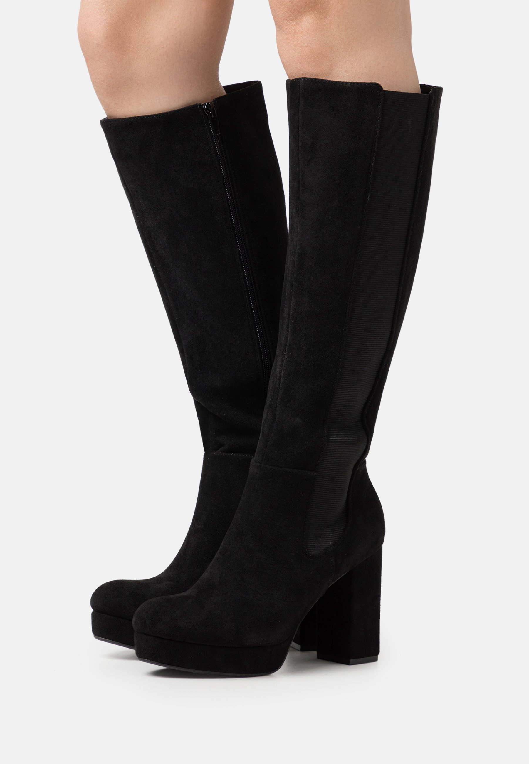 Bottes à talons hauts Anna Field Wide Fit - noires