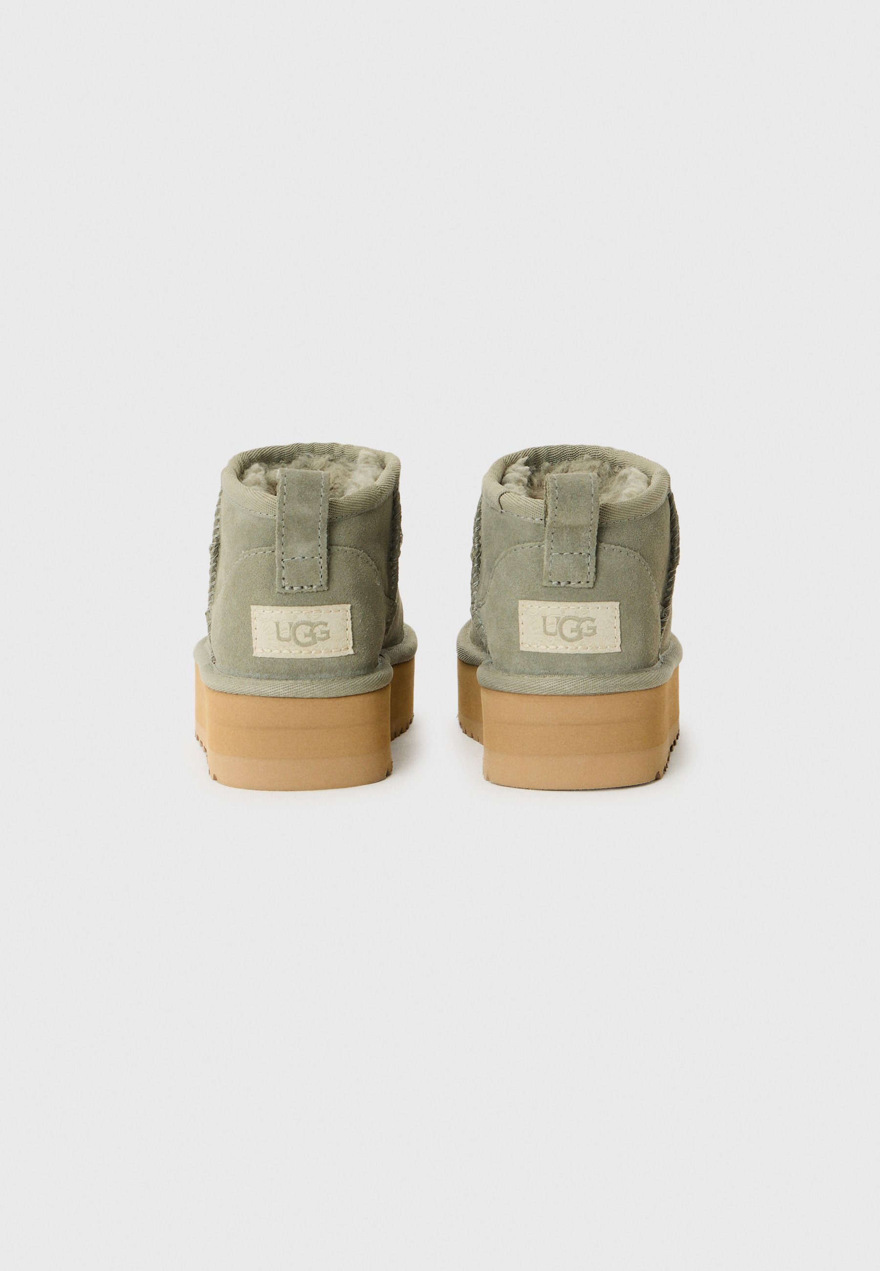 UGG CLASSIC ULTRA MINI UNISEX - Stivaletti classici - verde muschio