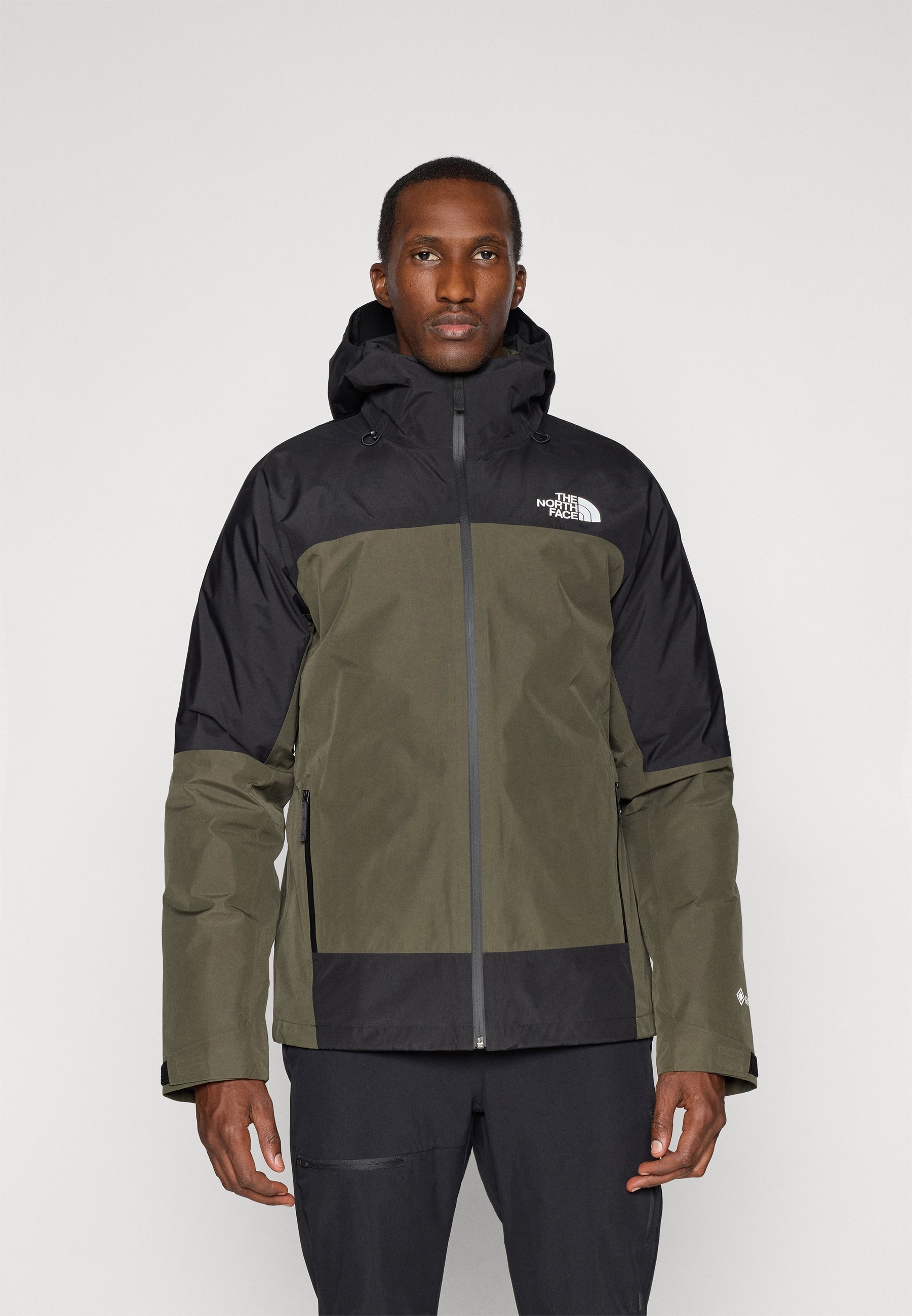 The North Face MOUNTAIN LIGHT TRICLIMATE 3-IN-1 GORE-TEX JACKE – Wasserdichte Jacke – neues Taupegrün/Schwarz