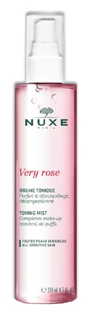 NUXE Nuxe Very Rose Brume Tonique Fresco Hydraterende Spray 200 ml Verzachtende en hydraterende spray voor alle huidtypen