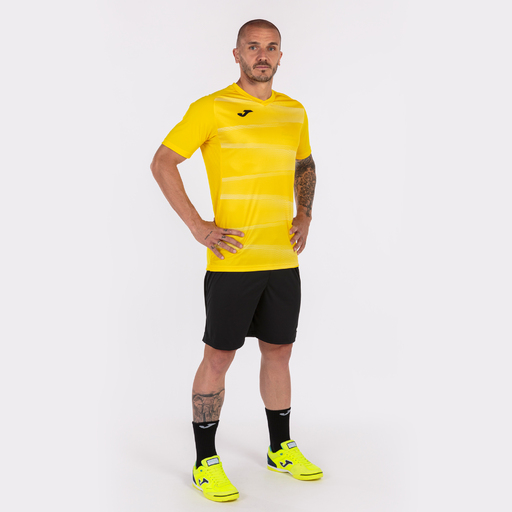 Camiseta Manga Corta Joma Grafity Ii Amarillo