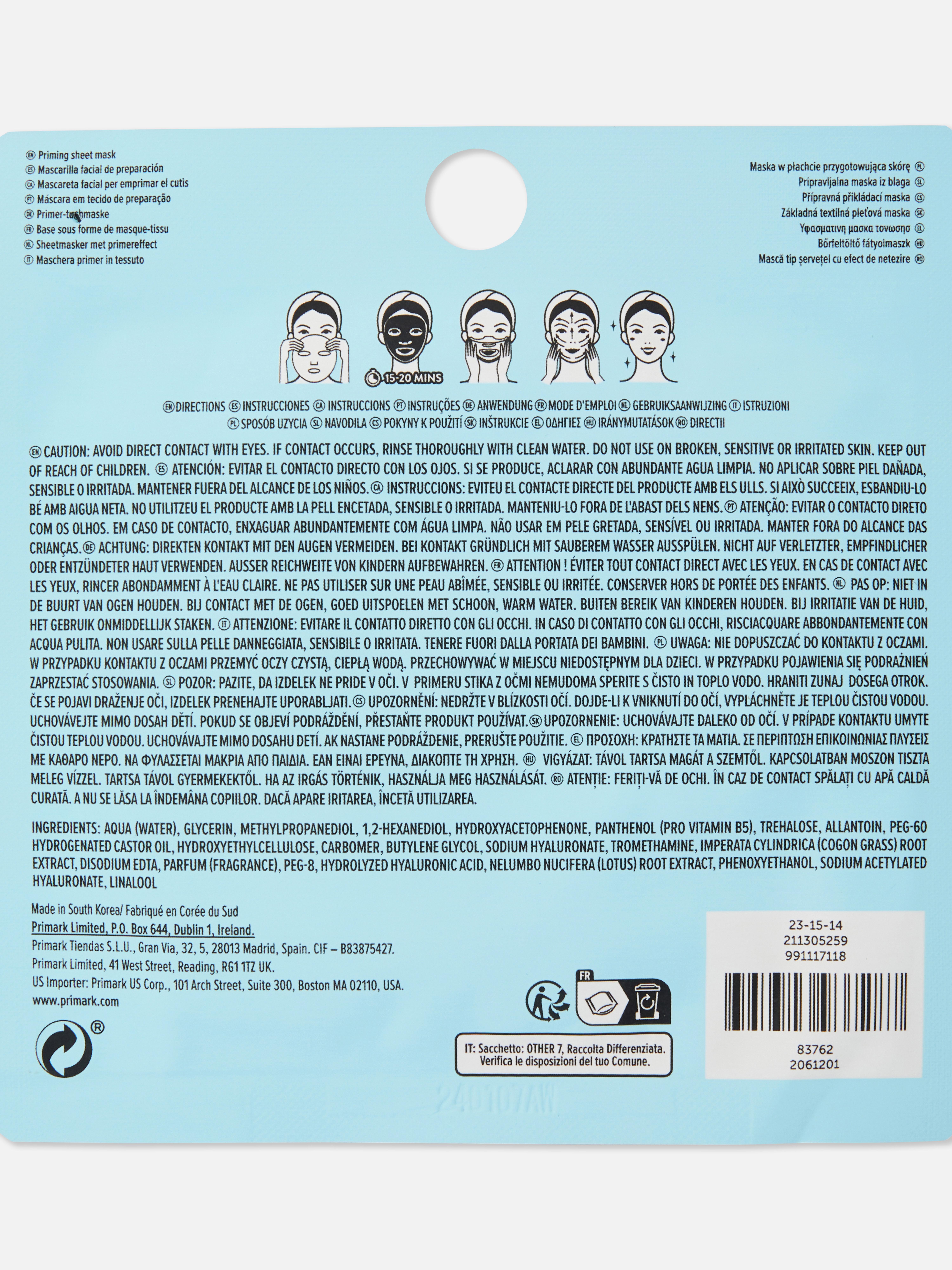 PS... Prep + Perfect – die hautverbessernde Tuchmaske. In unserer PS... Prep + Perfect-Serie finden Sie diese feuchtigkeitsspendende, hautverbessernde Gesichtsmaske.