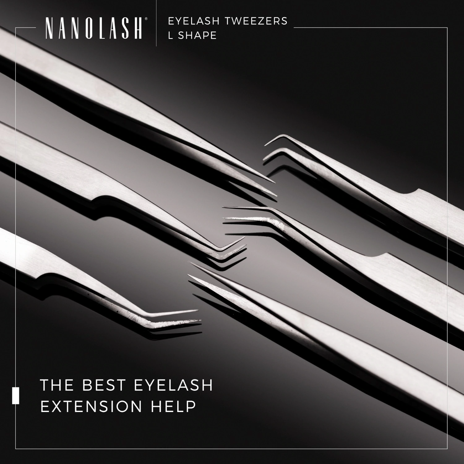 Nanolash Nanolash eyelash tweezers pointus
