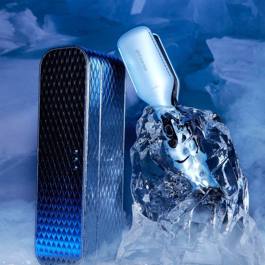 „ghd Styling Tools Iced Luxe Collection Duet Style“ profesionalus 2 viename karšto oro formavimo įrankis – 1 dalis