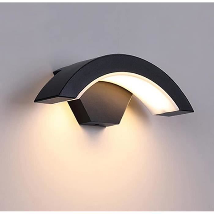 Aplique LED de exterior de 18 W - Carcasa de aluminio - Resistente al agua IP65 - Blanco