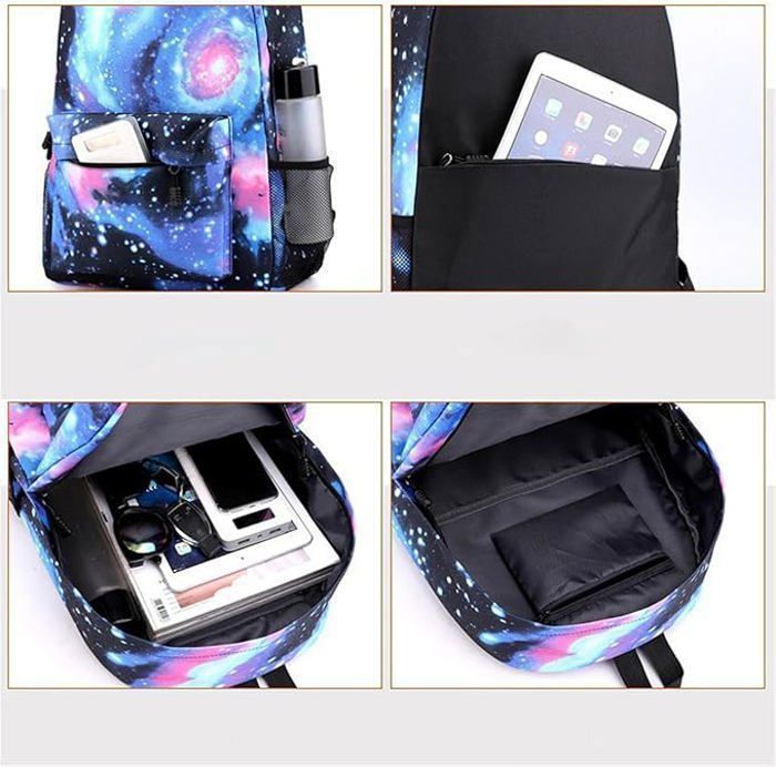 Conjunto de mochila de 3 piezas para niños y niñas con bolso de hombro y estuche para lápices, conjunto de mochila infantil, 02