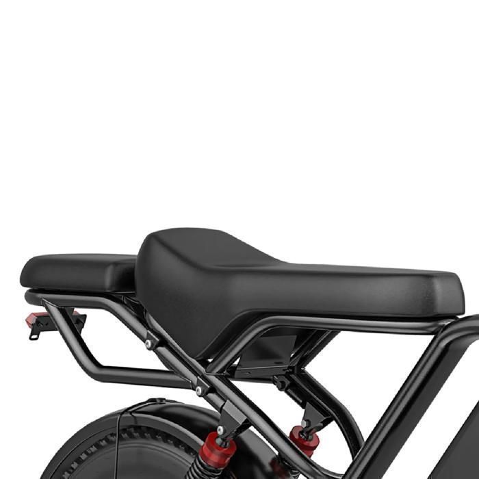 Headeer BK20 elektrische fatbike 20 inch, 48V 20Ah, 50 km/u, 80 km actieradius, voor- en achtervering, schijfremmen, volwassenen