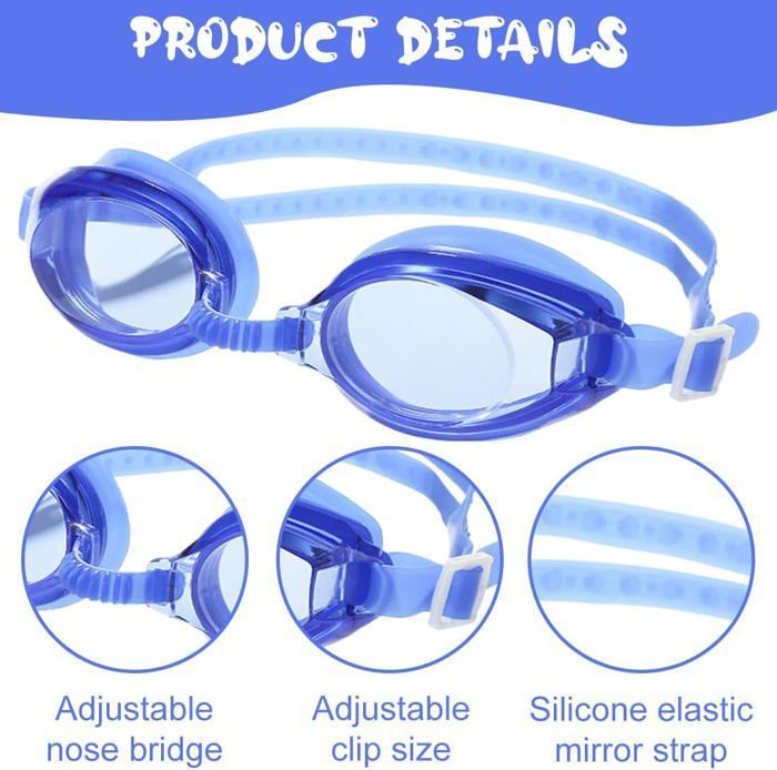 Gafas de natación - HAUTSTORE - Infantiles - Antivaho - Silicona suave - Ergonómicas