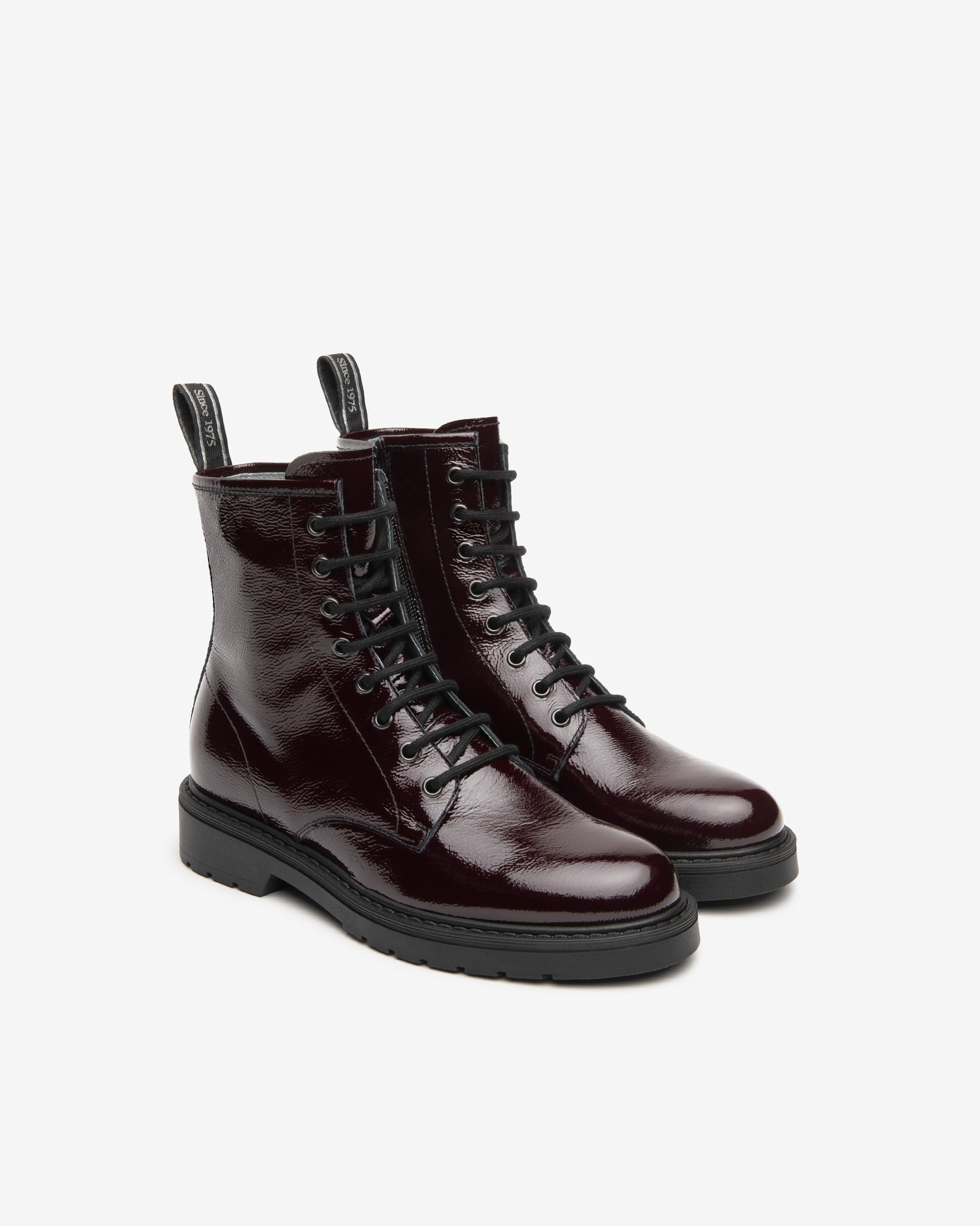  Amphibiens en cuir verni pour femmes
