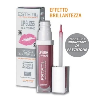 ESTETIL Gloss à lèvres Estetil IdraVolume Couleur 05 Rouge Baie Gloss volumisant