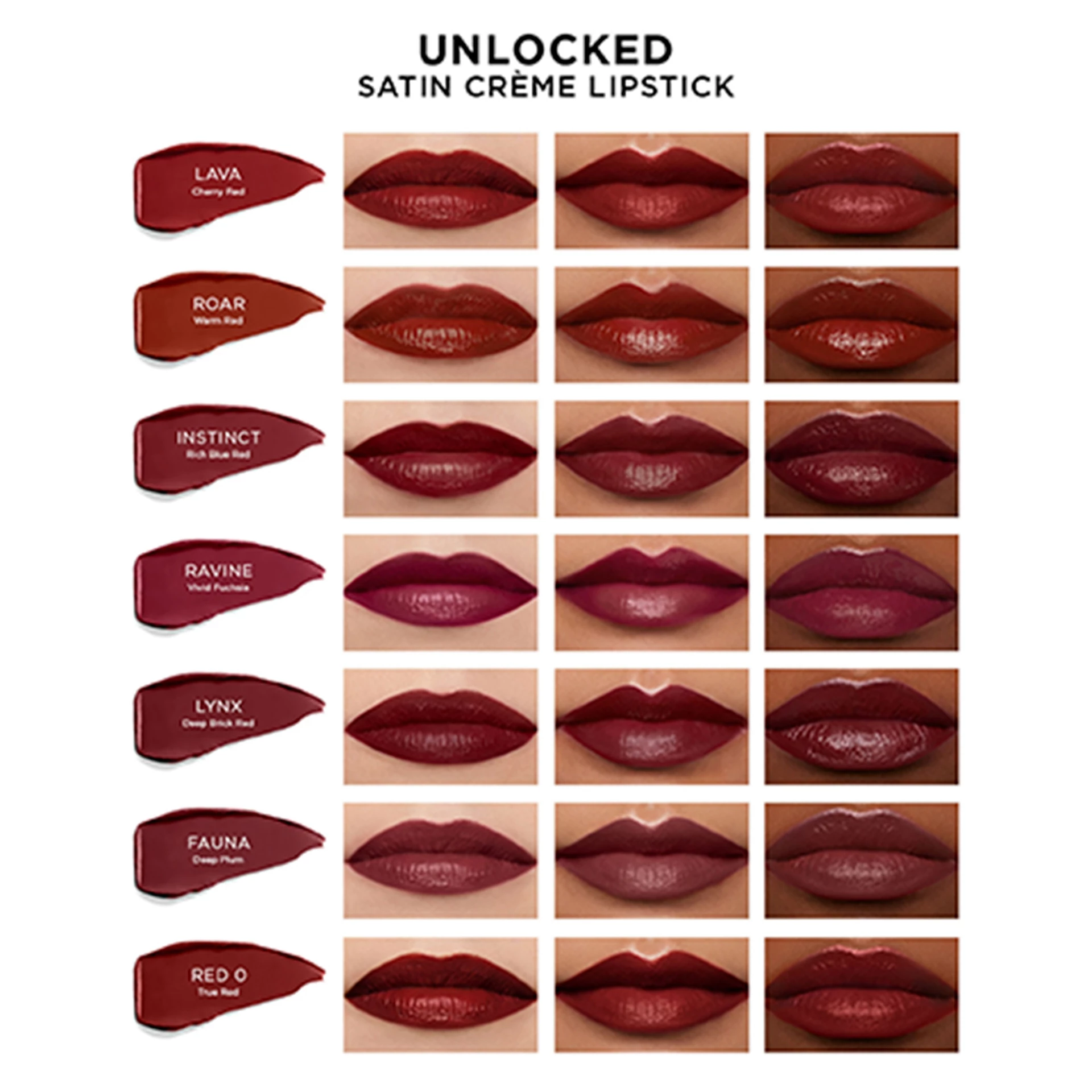 Unlocked Satin Crème ruž za usne Cypress 328 - Hourglass
