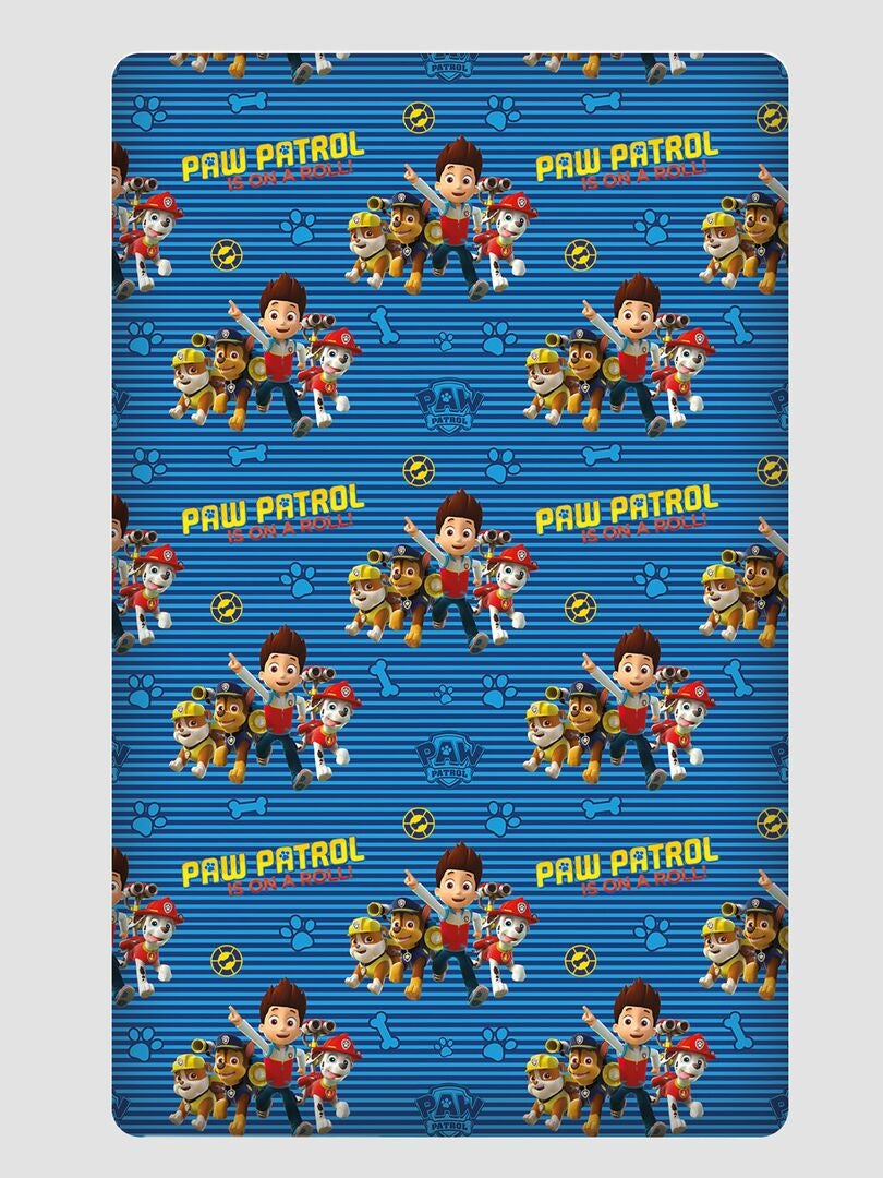Sábana bajera de Paw Patrol - AZUL