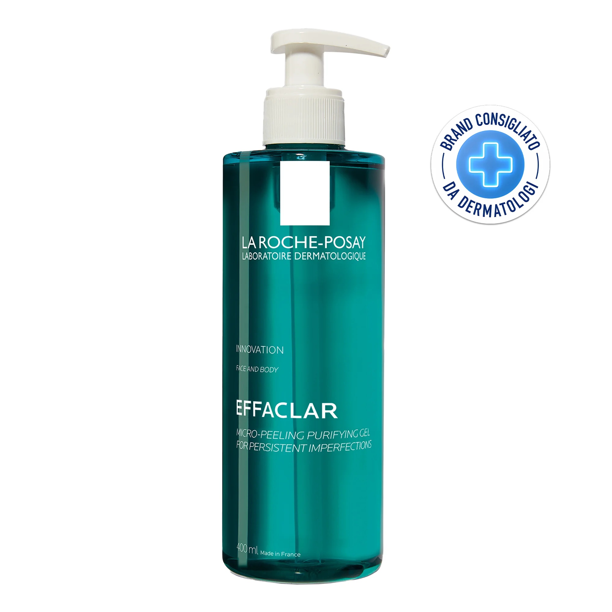 LA ROCHE POSAY La Roche Posay Effaclar reinigingsgel 400 ml micropeeling voor het gezicht