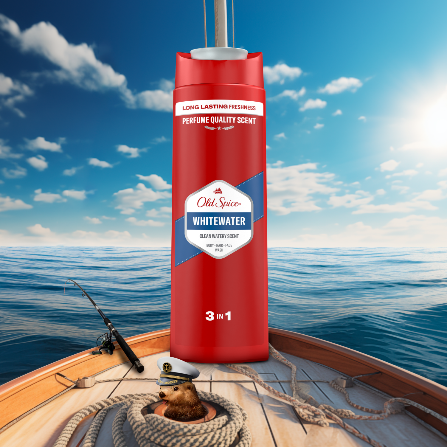 Gel za prhanje Old Spice za moške 400 ml