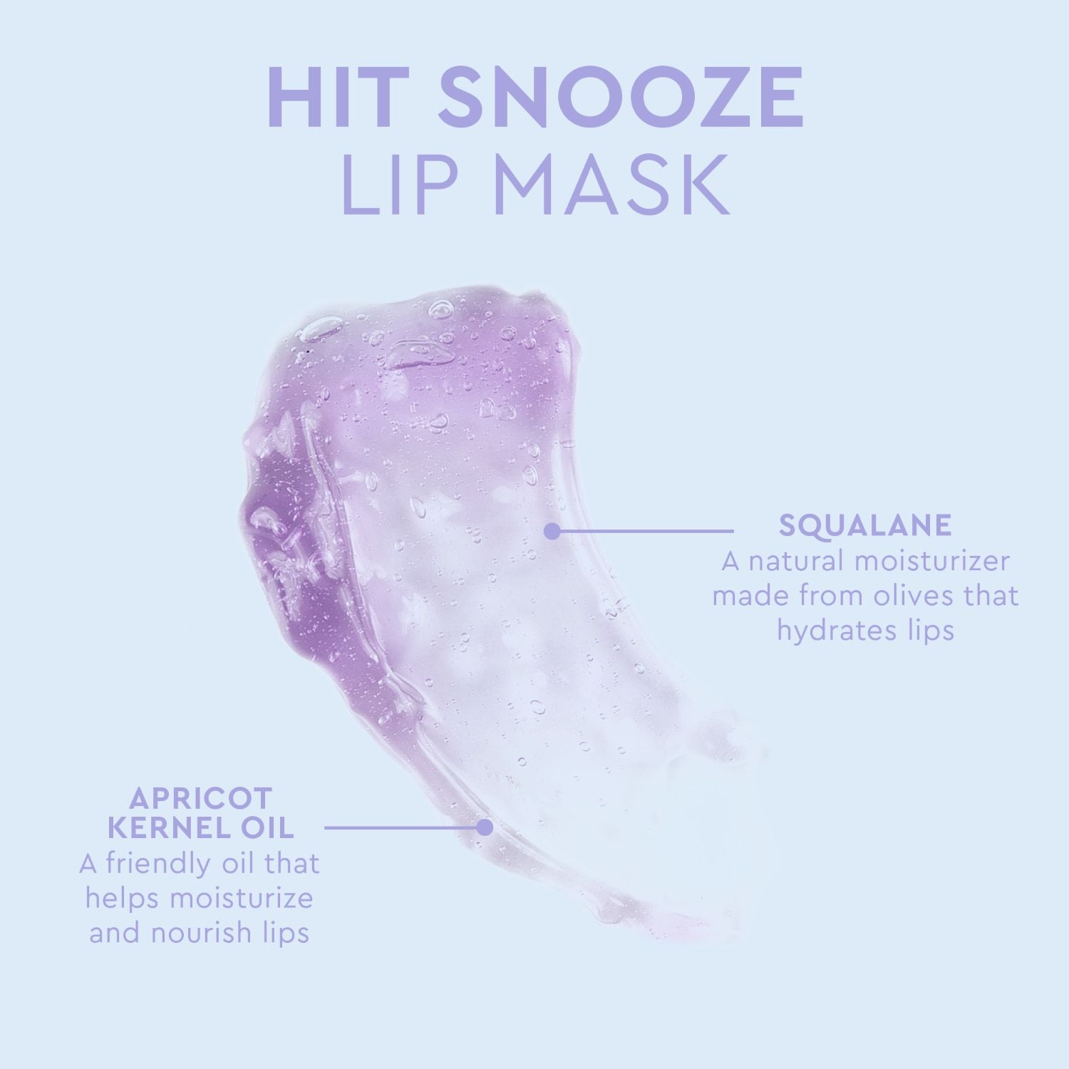 „Florence By Mills“ lūpų kaukė „Hit Snooze“ – 10,5 g