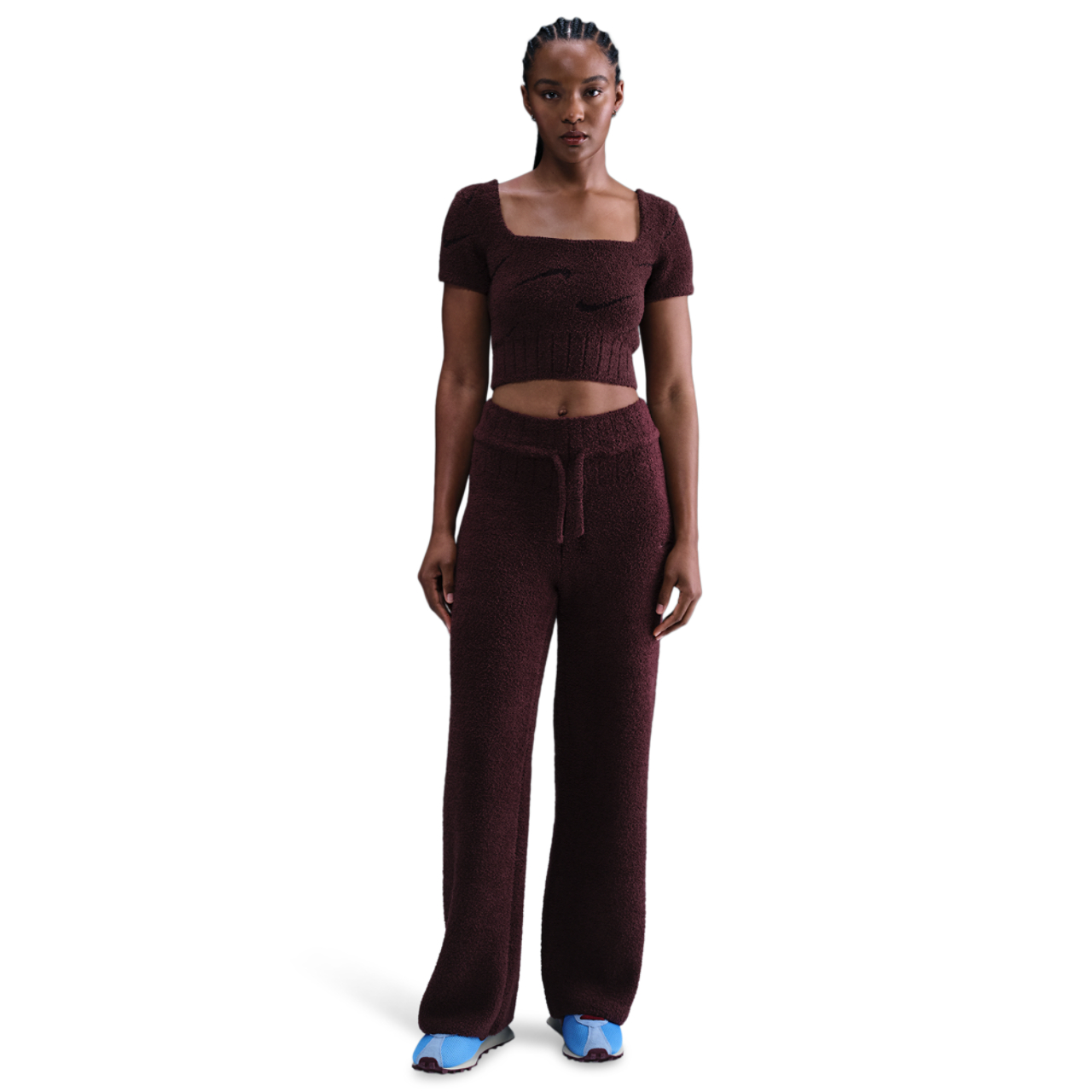 Nike Sportswear Phoenix -lyhythihainen neulepaita