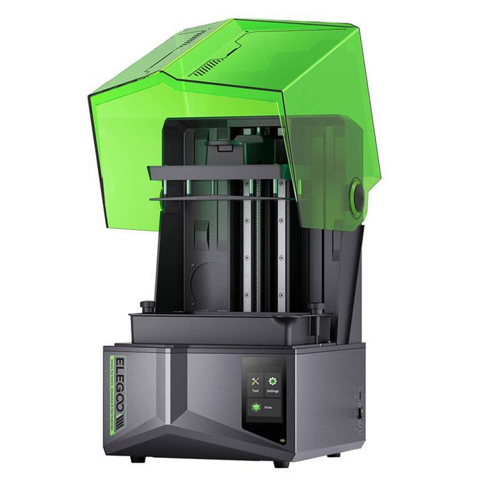 3D Printer - ELEGOO - Saturn 4 - 4K Monochrome LCD - Photopolymer Resin - 50 mm/h