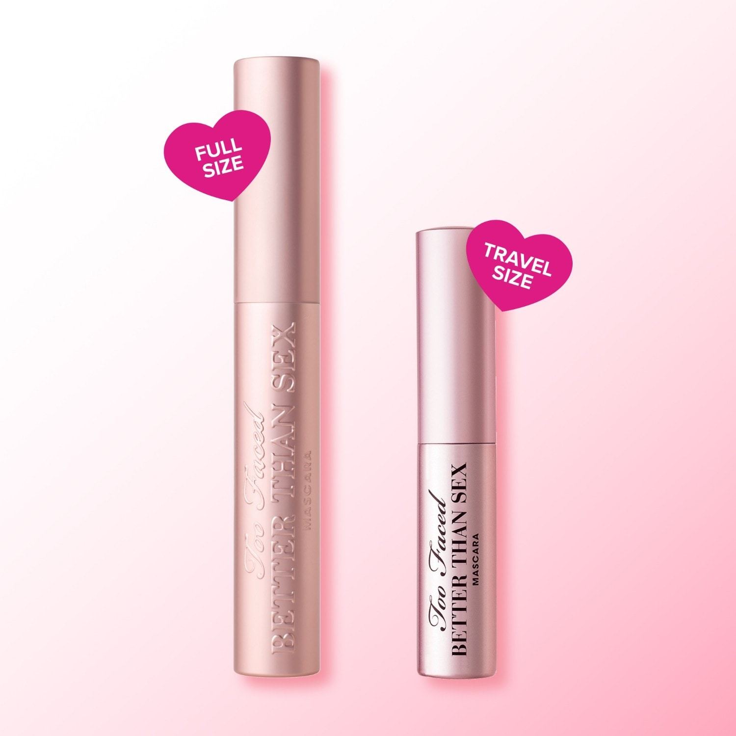 Too Faced skropstu tuša Minis ceļojumu izmērs – 4,8 g