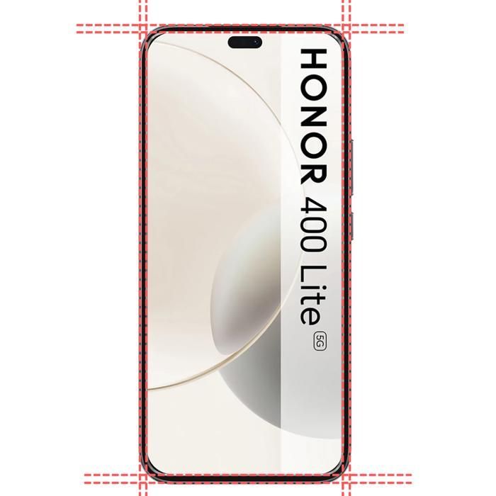 Funda antigolpes para Honor 400 Lite 5G y 2 protectores de pantalla de vidrio templado de Phonillico®.