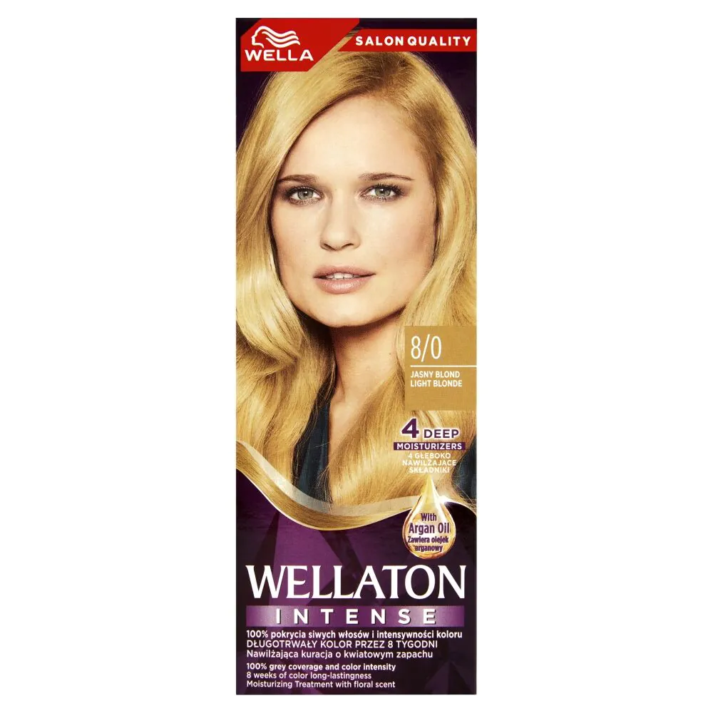 Wellaton Farba do włosów 8/0 Jasny Blond