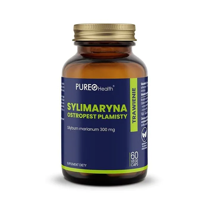 Pureo Health Ostropest Plamisty Sylimaryna 80%, Kapsułki