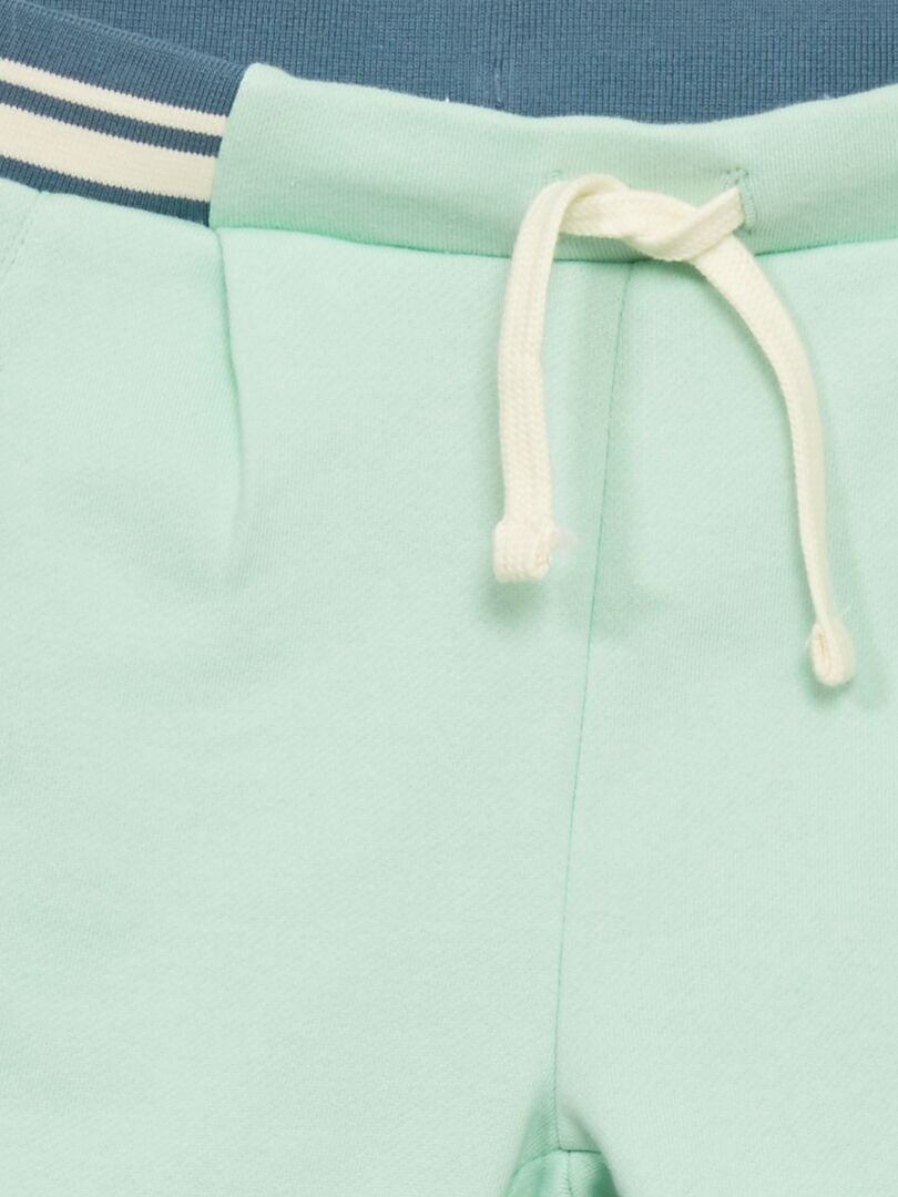 Fleece shorts - Groen