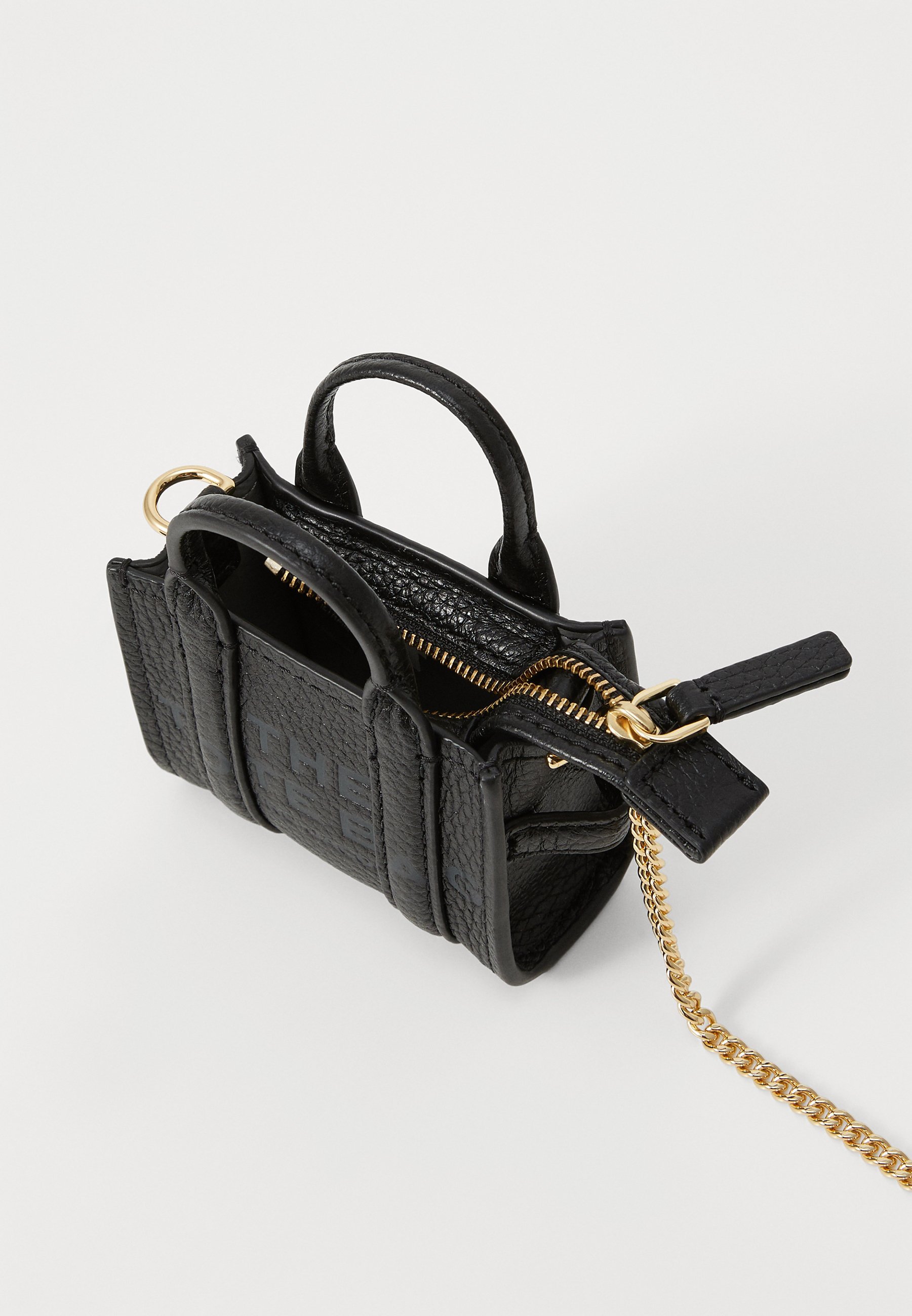MARC JACOBS THE NANO TOTE CROSSBODY - Portachiavi - nero