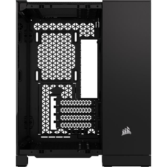 Case per PC - CORSAIR - 2500X Micro ATX Dual Chamber con vetro temperato - Nero