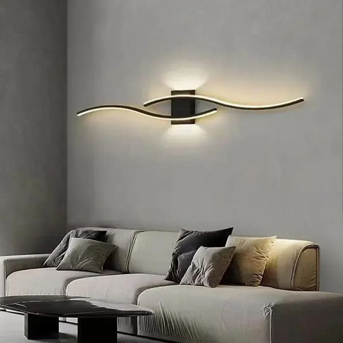 DELIPOP 27W LED Wall Light - Modern Design - Warm White 3000K Lighting - Aluminium and Iron - Ideal for Stairs, Hallways, Balconies