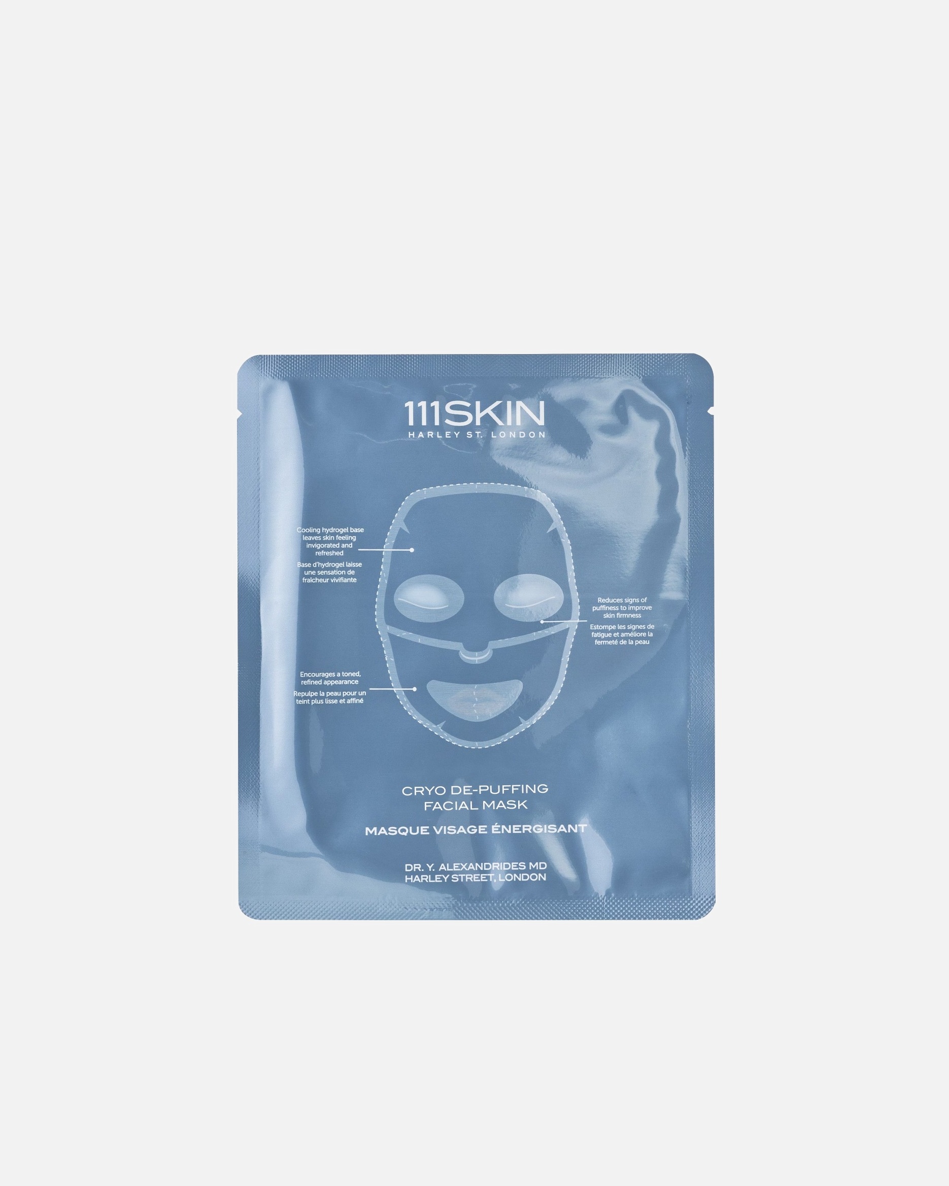 111Skin маска за лице, хладна маска за лице са надимањем, једно паковање, 30 мл
