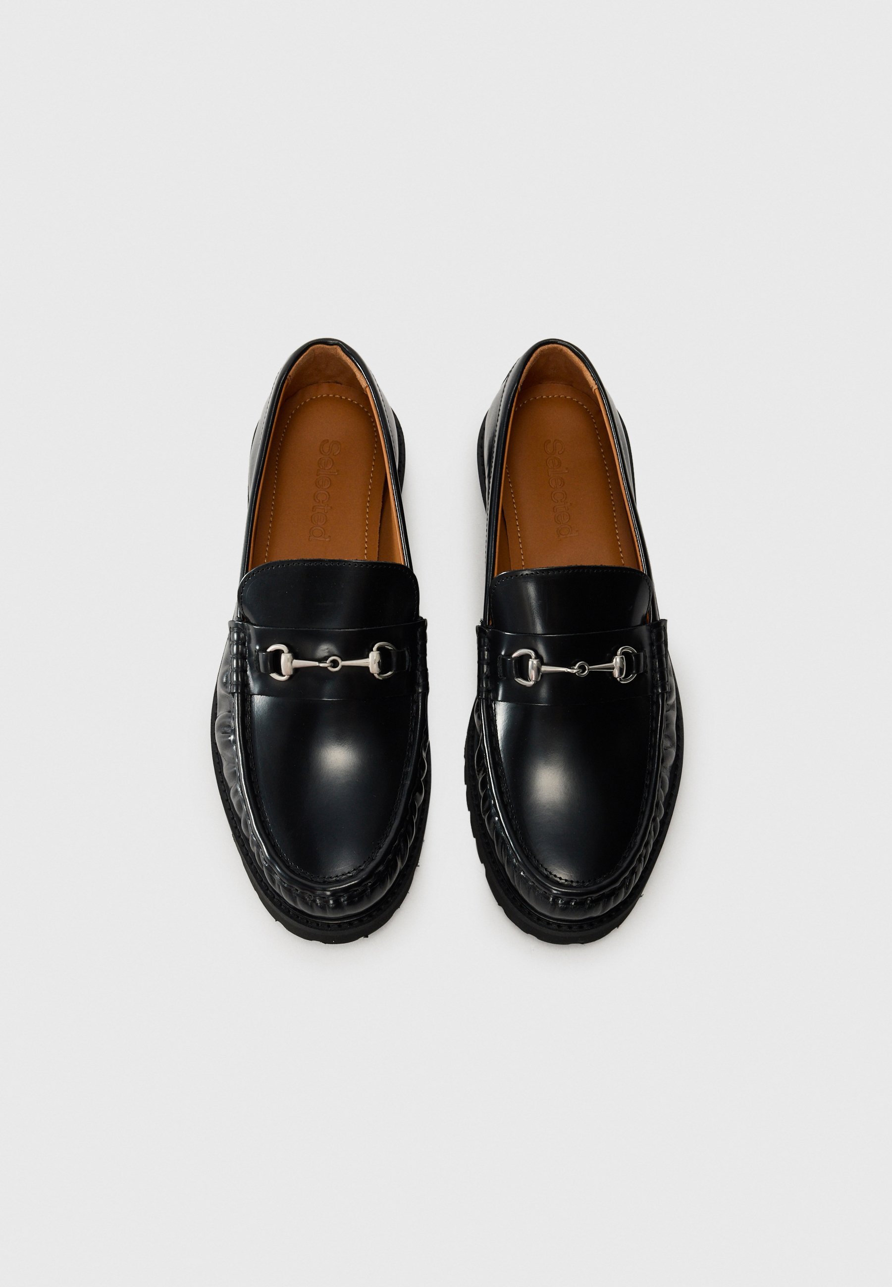 Ausgewählte Herren SLHHUGO - Slipper - schwarz