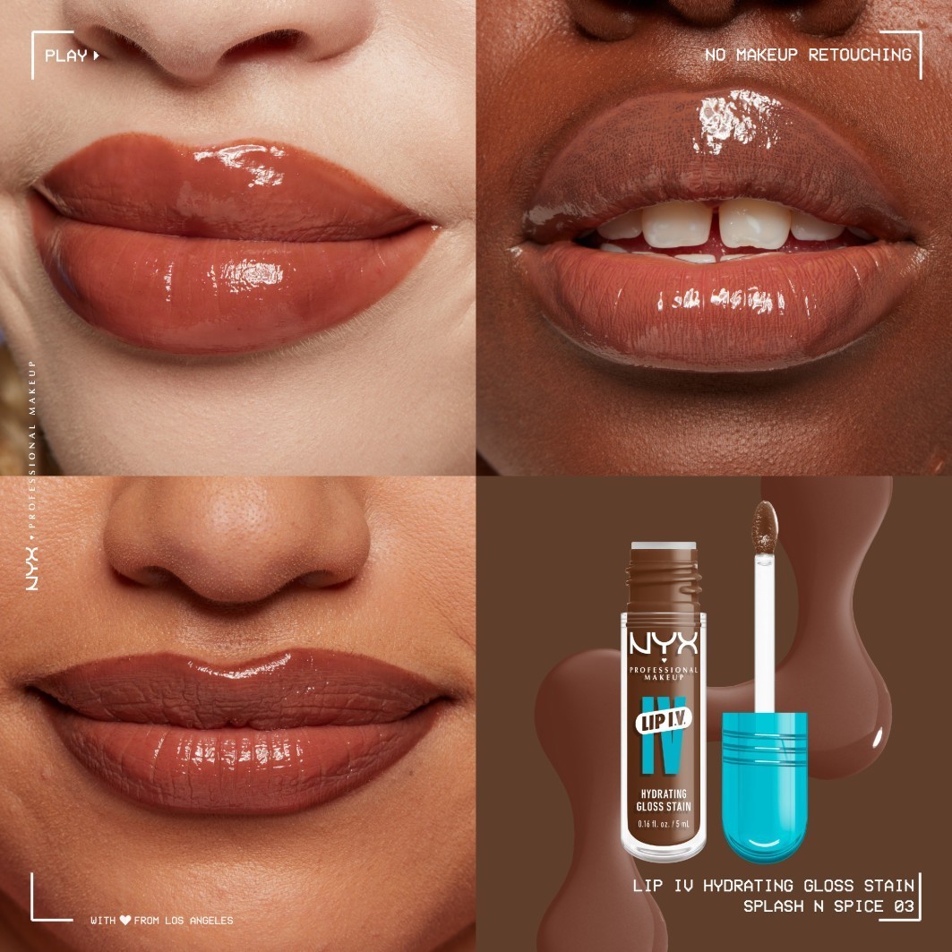 NYX Professional Makeup lūpu spīdums Lip IV - 5 ml