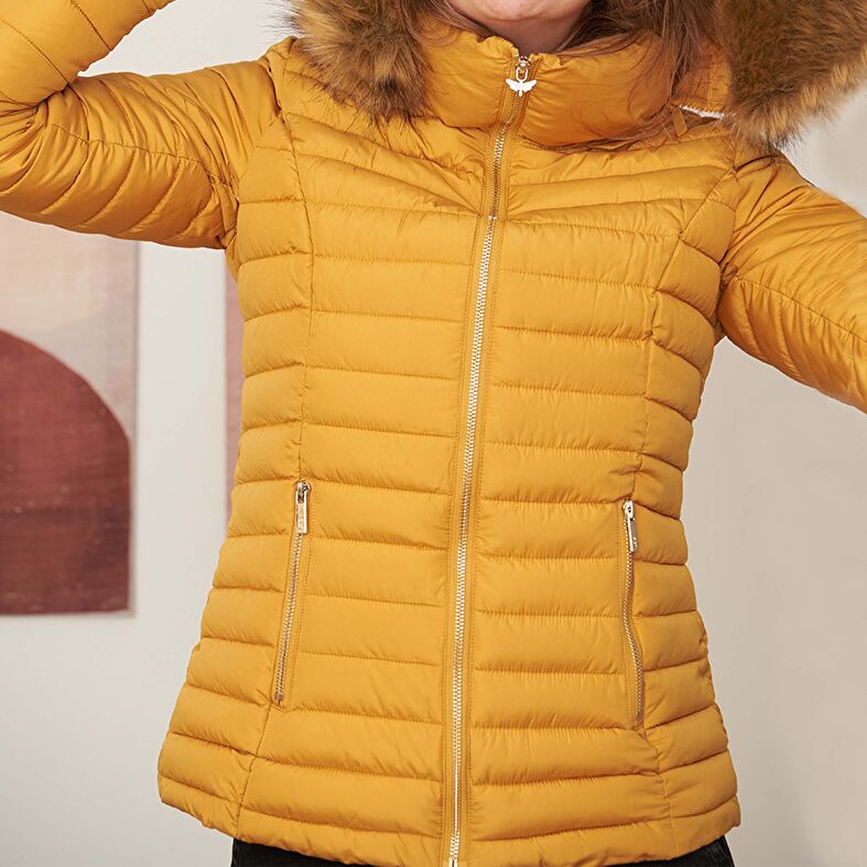  Manteau Femme Jaune