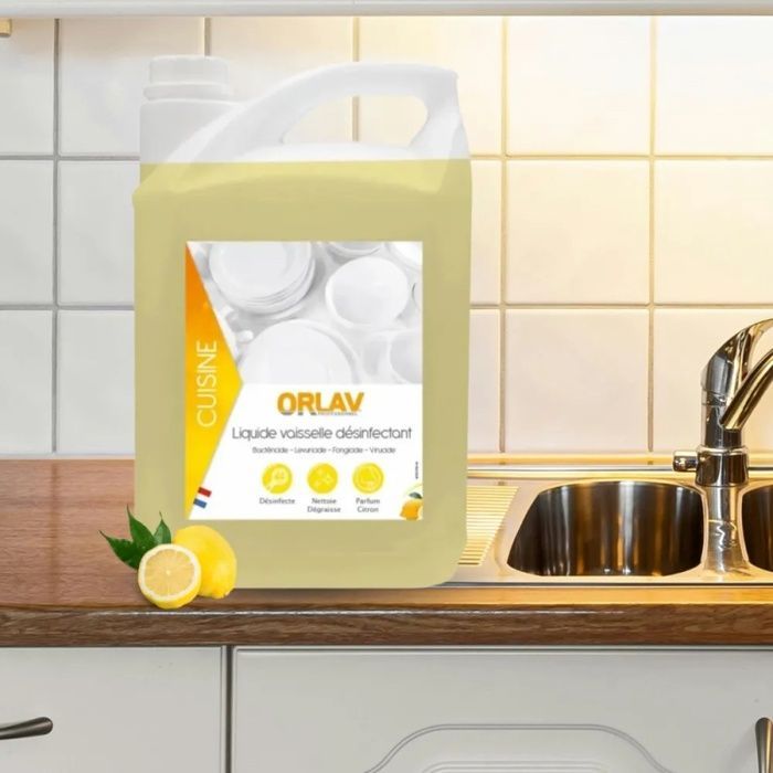Liquide Vaisselle Désinfectant 5kg-ORLAV