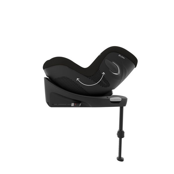 Cybex Sirona G Gold Car Seat - 61 to 105 cm - Birth up to 19 kg - 3 months to 4 years - Moon Black (Plus)