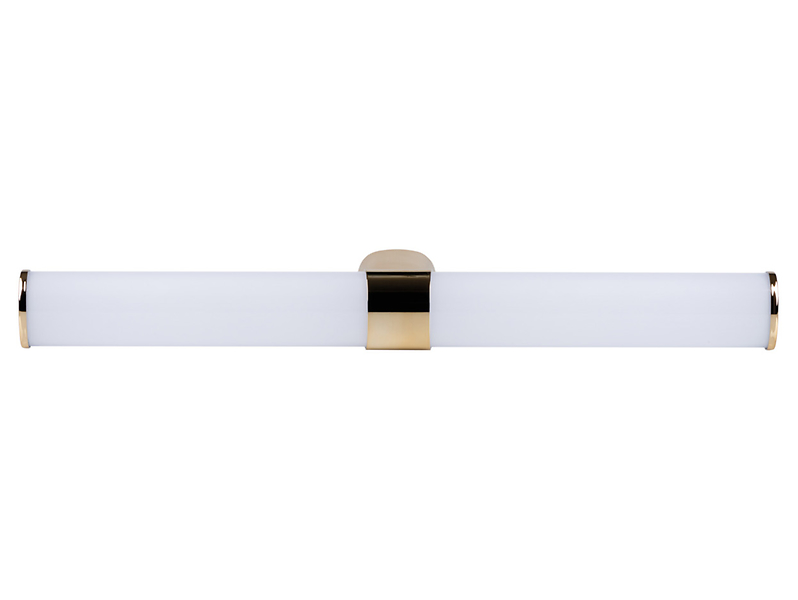 Kinkiet łazienkowy KB Wall  LED 60 cm biało-złoty