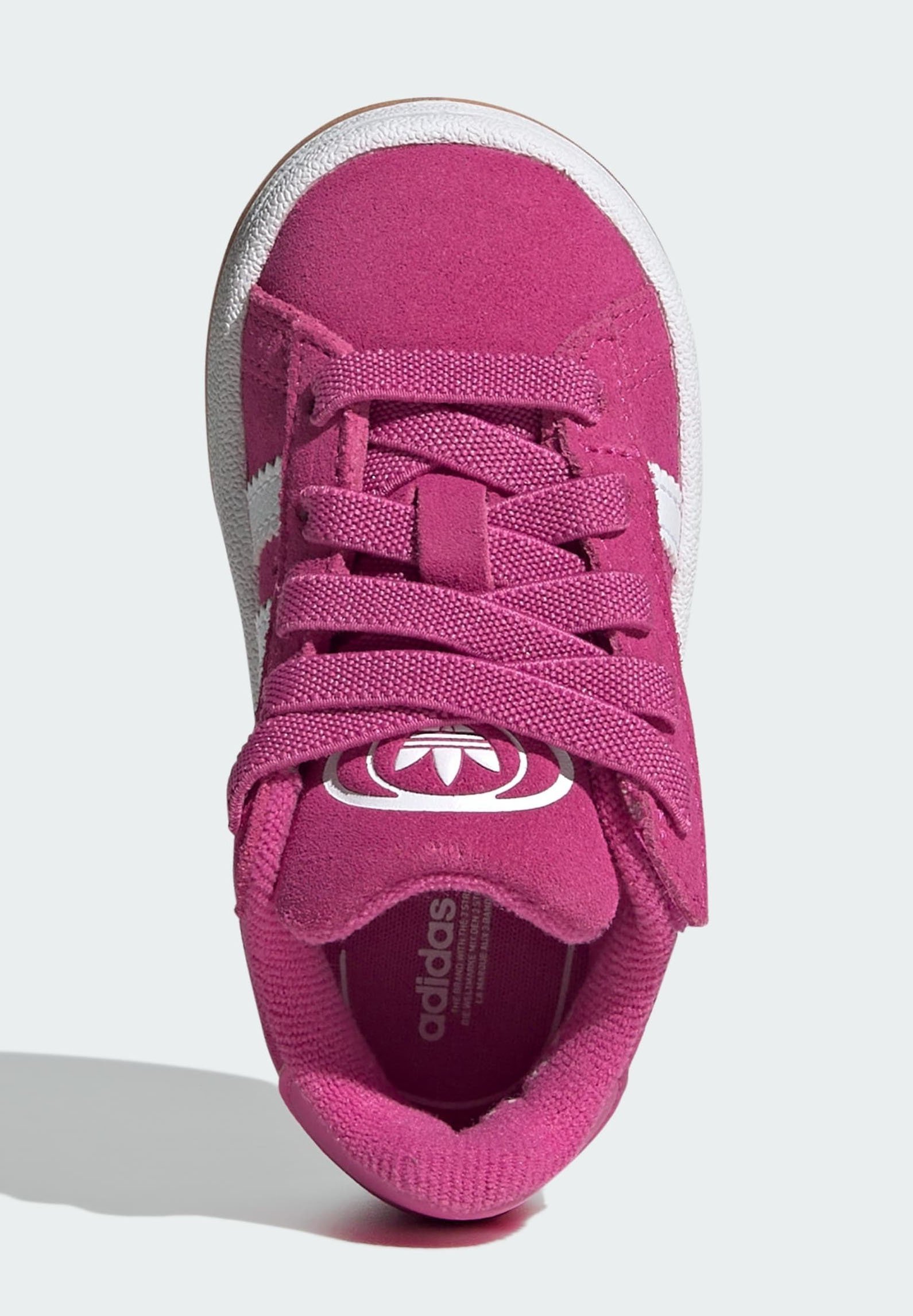adidas Originals CAMPUS - Scarpe per neonati - fucsia semilucido bianco nuvola gomma