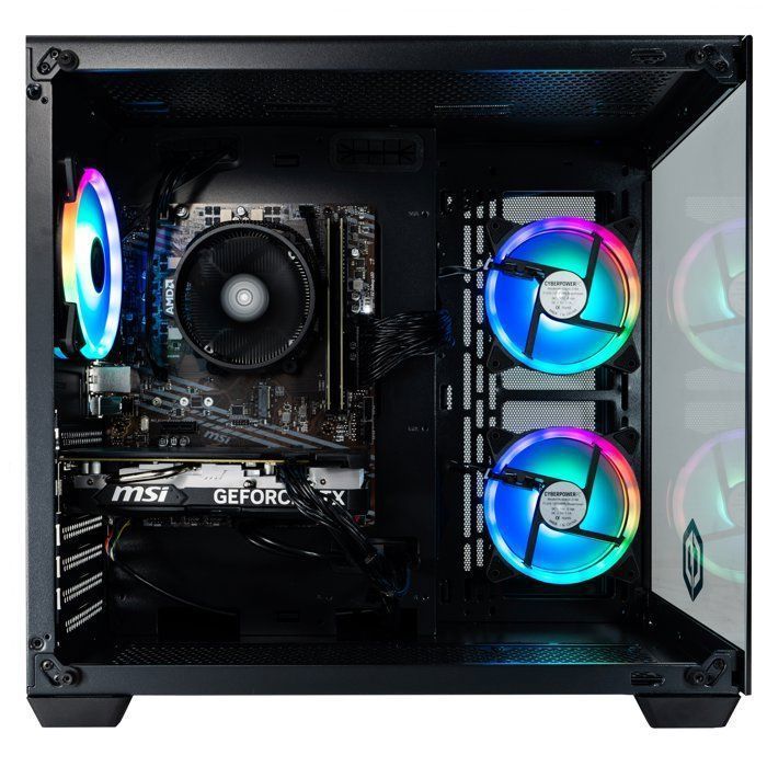 CyberPowerPC PC Gamer - AMD Ryzen 7 5700X - NVIDIA RTX 5060 - 1 To SSD - 16 Go RAM - Windows 11