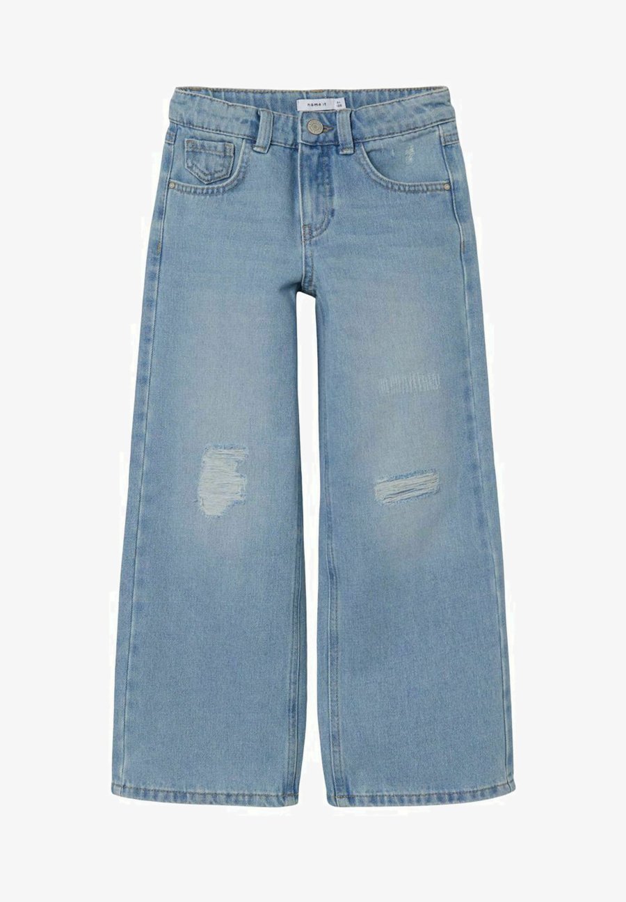 Name it NKFROSE WIDE TE NOOS - Leveälahkeiset farkut - denim