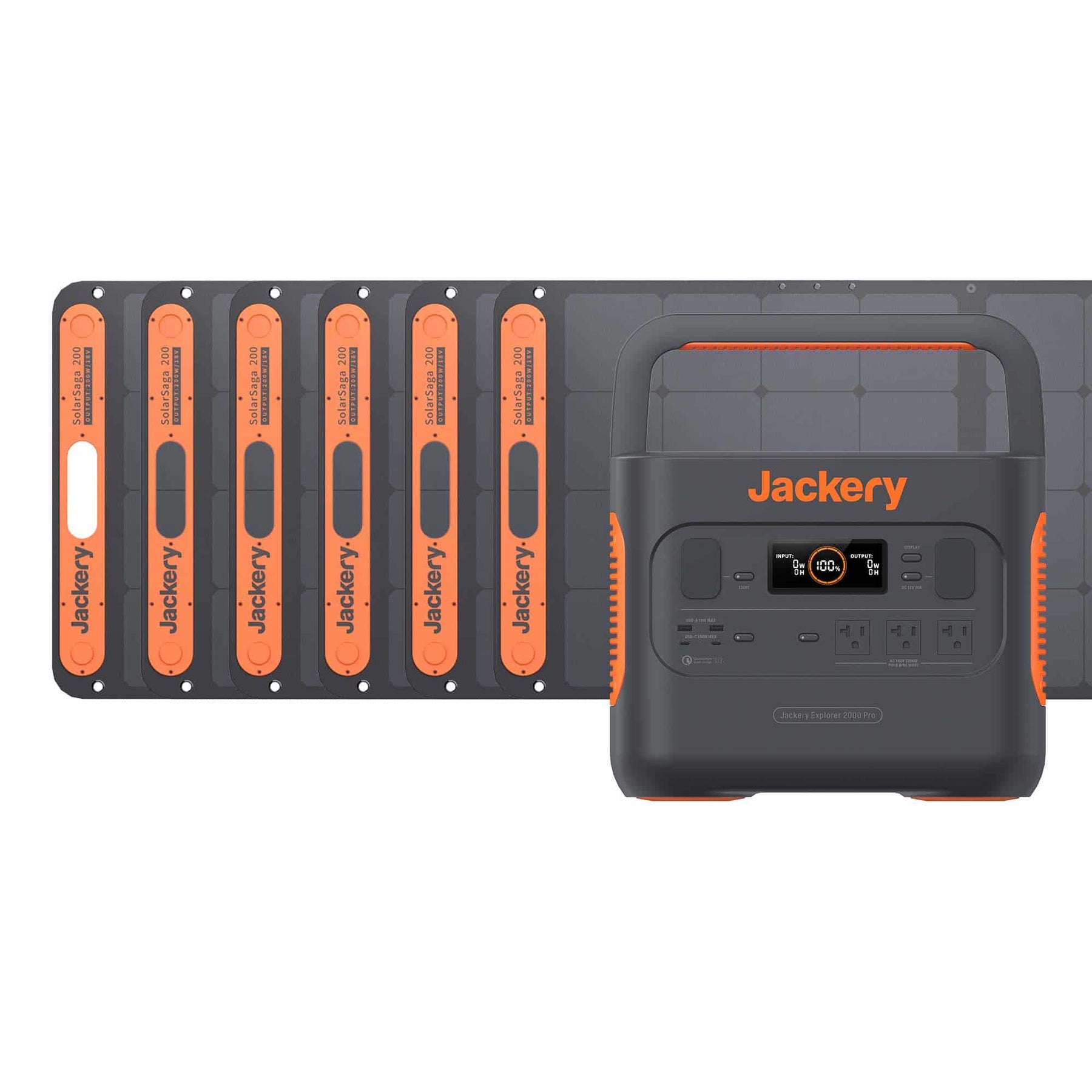 2023???? Ny Jackery 2000 Pro solcellegenerator