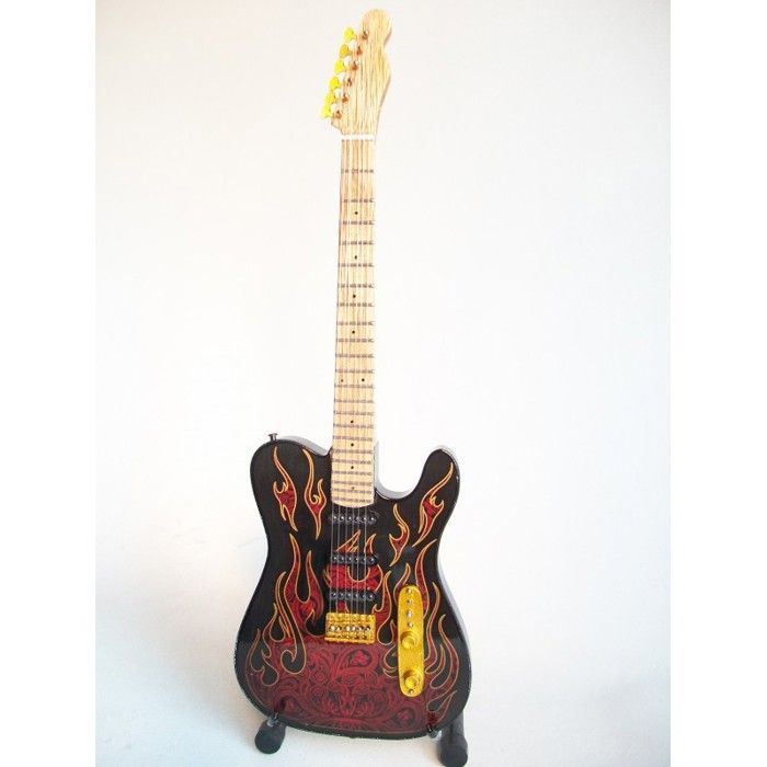 Miniature Telecaster guitar of James Burton, Elvis' guitarist