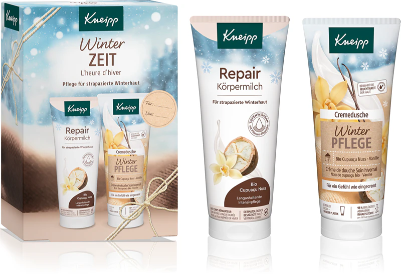 Conjunto de presente Kneipp para o inverno