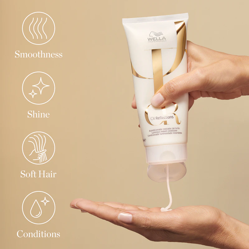 Розгладжуючий кондиціонер Wella Professionals Oil Reflections для блискучого та м'якого волосся