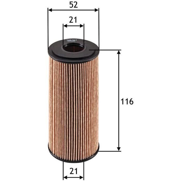 Oil filter - VALEO - 586514 - FLT HUI MERC A-KLASSE A 180 /A 170