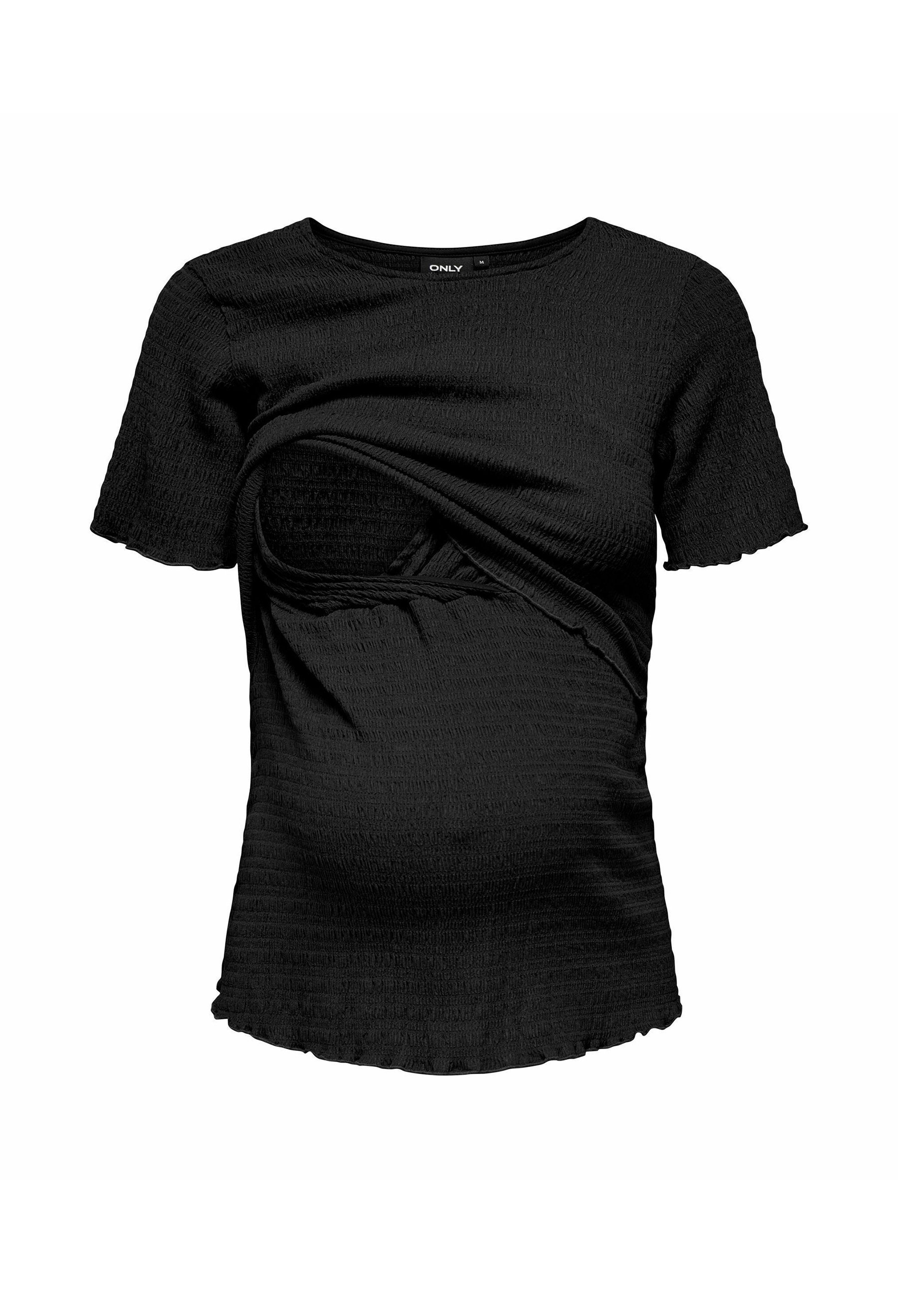 T-shirt imprimé « Seulement maternité Olmcalia » noir