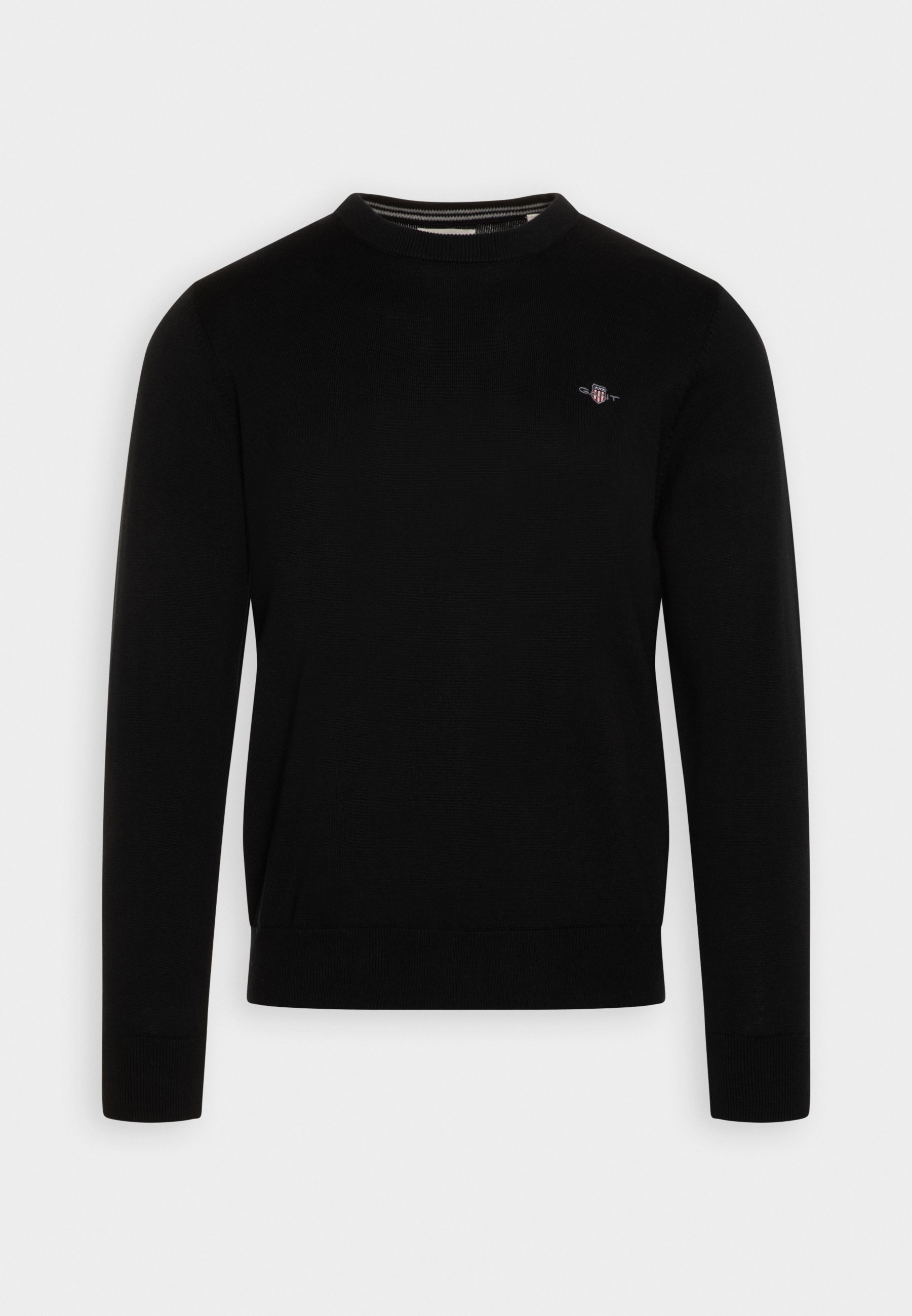 GANT CLASSIC C NECK - Genser - black