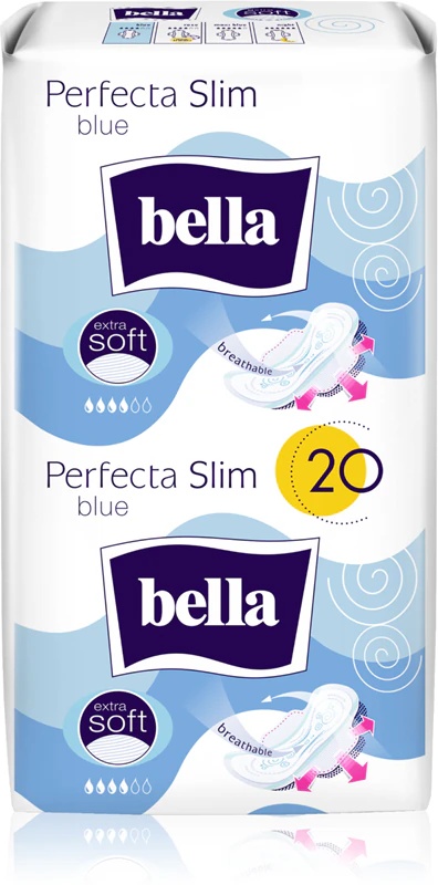 BELLA Perfecta Slim Blue higiēniskās paketes